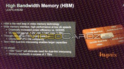 AMD R9 390X: Neue Folien zeigen 8 GiByte 'Dual-Link'-HBM und weitere Spezifikationen (5)