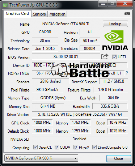 GTX 980 Ti: Alle Spezifikationen, Preislistungen ab 772 USD, Spiele-Benchmarks (8)