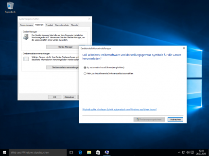 Windows 10: Treiber-Updates deaktivieren