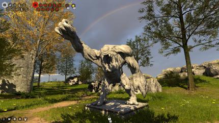 Das ist eines von unzähligen Eastereggs die im Spiel verteilt sind.