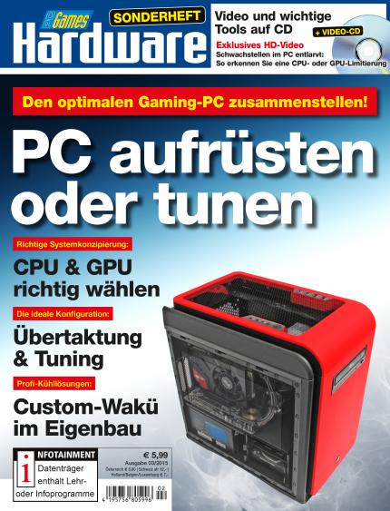 Im Handel oder als Download: PCGH-Sonderheft Aufrüsten oder tunen 2015