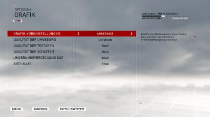 AC Syndicate: PCGH-Benchmark-Settings