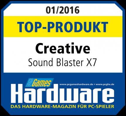 Creative Sound Blaster X7 mit Top-Produkt-Award