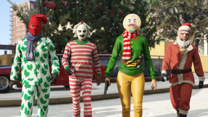 Jahresrückblick 2015: Auch in GTA 5 kann man Weihnachten feiern