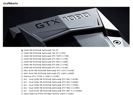 Geforce GTX 1080 wird bei PC-Anbieter 699 Euro kosten, GTX 1070 415 (1)