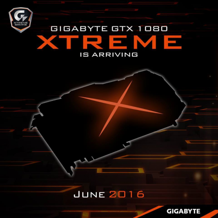 Gigabyte Geforce GTX 1080 Xtreme