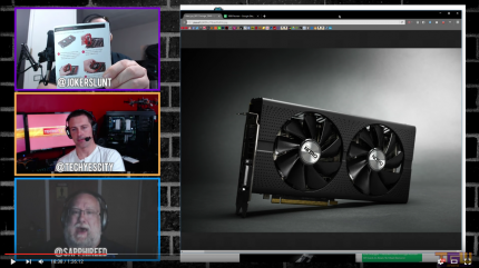 XFX Radeon RX 480 Double Dissipation oben links im Bild