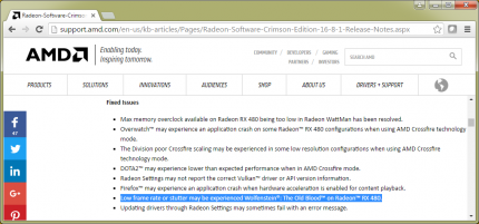 RSCE 16.8.1 Release Notes: Wolfenstein-Bug behoben.