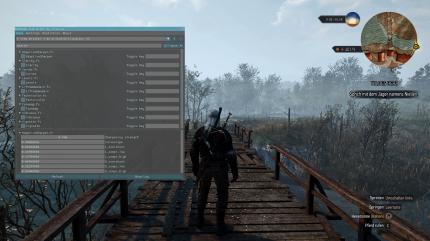 Witcher 3 Ingame OSD - hier lässt sich on-the-fly alles einstellen