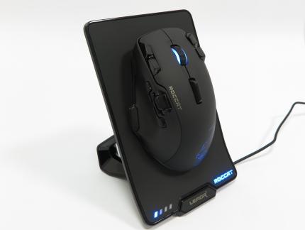 Roccat Leadr: Drahtloses Maus-Flaggschiff mit Schubregler und Haifischflosse im Test (9)