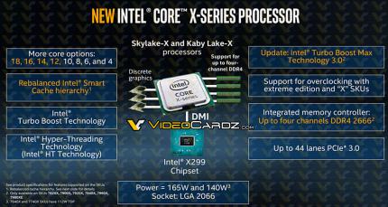 Intel Skylake X: Bis zu 18 Kerne bestätigt und nicht verlötet (1)