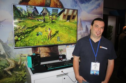 Design-Veteran Yves Grolet zeigte uns auf der E3 2017 nach zwei Jahrzehnten den Reboot des Action-Adventures Outcast.