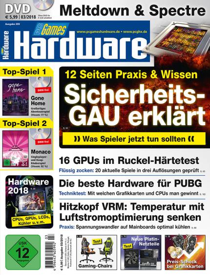 Cover DVD (PC Games Hardware #209 03/2018)