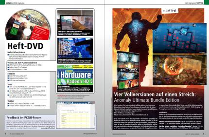 DVD-Inhalt Cover DVD (PC Games Hardware #210 04/2018)