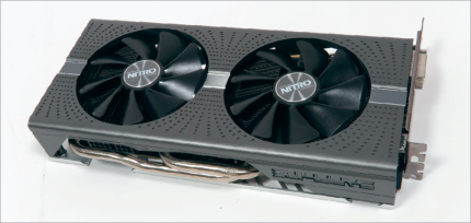Die verwendete Radeon RX 580 von Sapphire nimmt bei 1.411 MHz/ca. 1,13 Volt in Unigine Superposition rund 200 Watt auf und heizt den Innenraum auf.