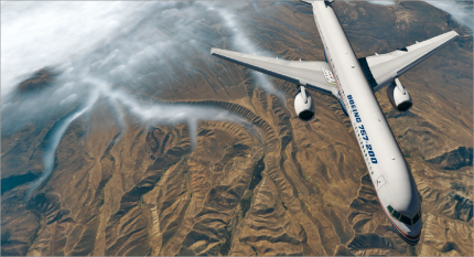 Ausschnitt aus X-Plane 11. Je nachdem, welchen Detailgrad man möchte, steigt die Spielgröße bis in Terabyte-Bereiche. Der Vanilla-Installer ist alleine 65 GB groß.
