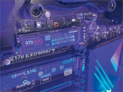 Zur Produktvorstellung Mitte April in Hamburg haben wir die neue Samsung SSD 970 Evo in Betrieb testen können. Mittlerweile war sie auch bei uns im Testlabor.