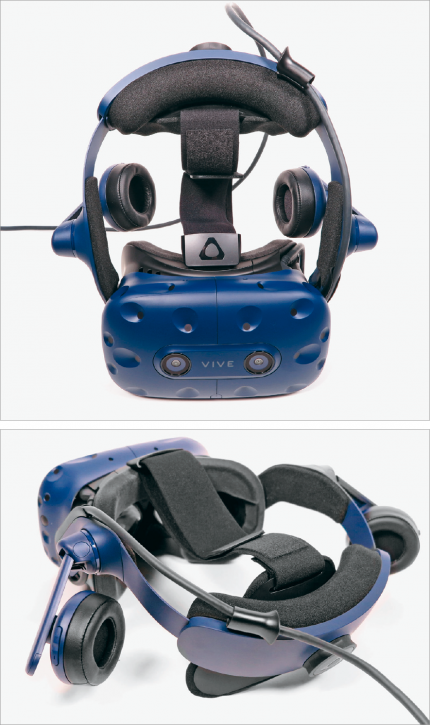 Das neue Headset von HTC wirkt im Vergleich mit dem Vorgängermodell deutlich größer und klobiger, ist dafür aber um einiges komfortabler und ergonomischer.