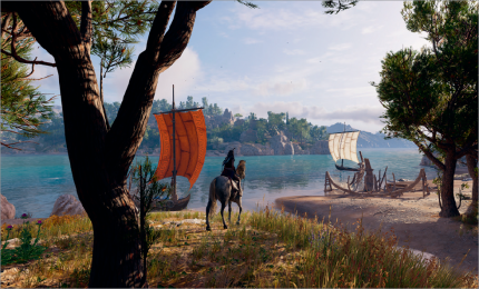 Odyssey stellt mit der technisch außerordentlich beeindruckenden, riesigen Spielwelt ebenfalls sehr hohe Anforderungen an die Hardware und wurde von AMD unterstützt.&nbsp;