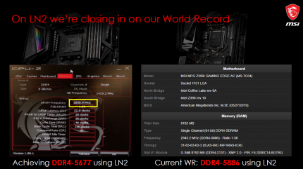 Noch ist der DDR-Weltrekord in Intel-Hand, aber mit Ryzen 3000 hat AMD extrem aufgeholt. Der Alltagsnutzen von mehr als DDR4-3733 ist aber fraglich.