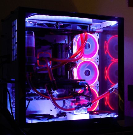 Mein aktueller Gaming-PC mit einem Ryzen 5 3600 und einer Nvidia GeForce RTX 2060 Super.
