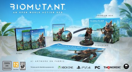 Wer nicht zur Atomic-Edition greift, bekommt bei der Collector's Edition von Biomutant eine kleinere Figur.