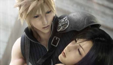 Dieses Bild stammt aus dem CGI-Film Final Fantasy VII: Advent Children aus dem Jahr 2006