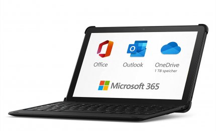 Fire-Tablet mit Microsoft 365.