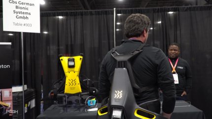German Bionic: Ein Exoskelett als Hebehilfe
