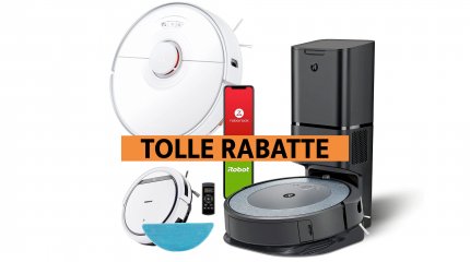 <strong>Roborock S7 &amp; iRobot Roomba bis 43% günstiger: </strong>Saugroboter mit Wischfunktion jetzt zu Top-Preisen