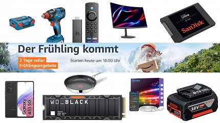 Amazon Frühlingsangebote: Werkzeug von Bosch Professional und vieles mehr zu tollen Aktionspreisen - nur für ganz kurze Zeit.