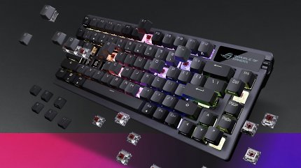 Die Asus Azoth Gaming-Tastatur ist umfangreich anpassbar