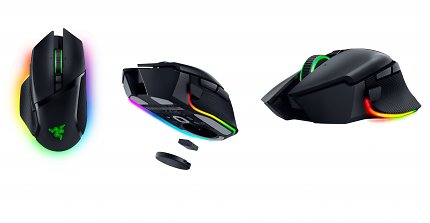 Razer Basilisk V3 Pro führt die PCGH-Bestenliste an.