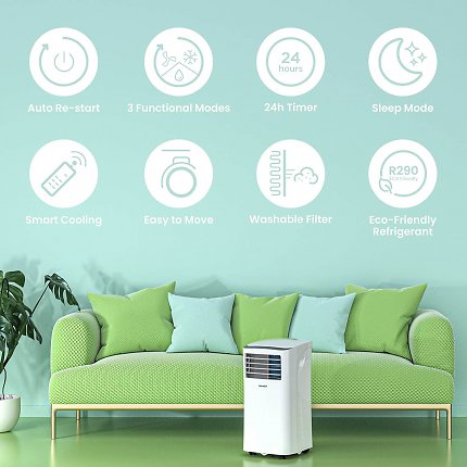 Die mobile Klimaanlage von Comfee ist Bestseller Nr. 1 unter den Klimageräten bei Amazon.