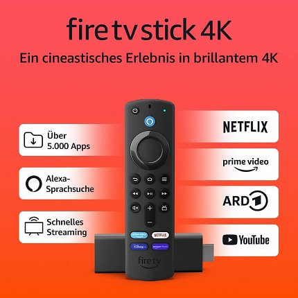 Zum Prime Day 2023 gibt es den Fire TV Stick 4K günstiger denn je zu kaufen - aber nur kurz.