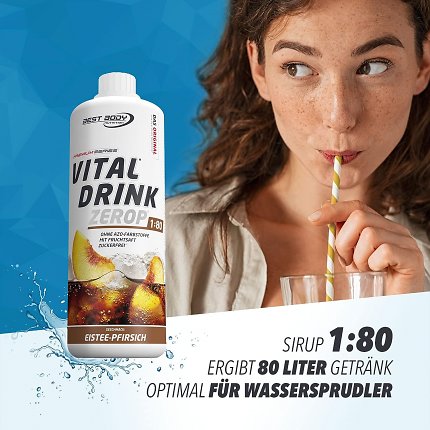 Aus einem Liter Konzentrat lassen sich 80 Liter an Getränk generieren.