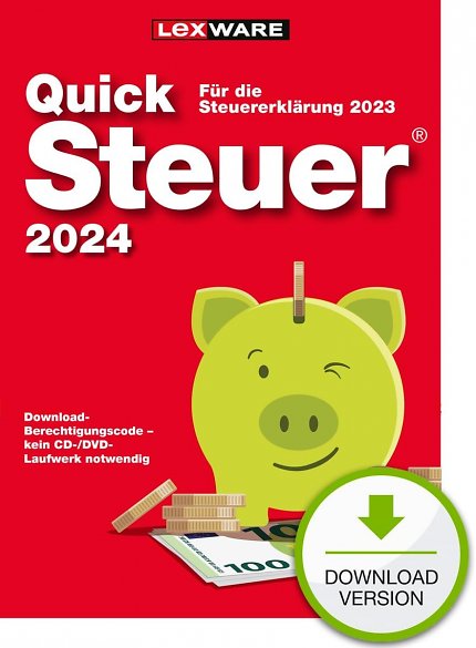 Konkurrenz zum Bestseller Wiso Steuer 2024 für nur 15 Euro.