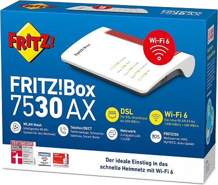 Testsieger AVM Fritzbox 7530