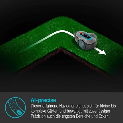 Gardena SILENO minimo 250 Mähroboter: Vereinfachte Navigation