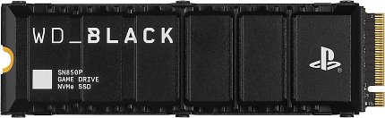 Die WD Black SN850P verfügt bereits über einen Kühlkörper in der geeigneten Größe. Die SSD wird von Sony empfohlen.