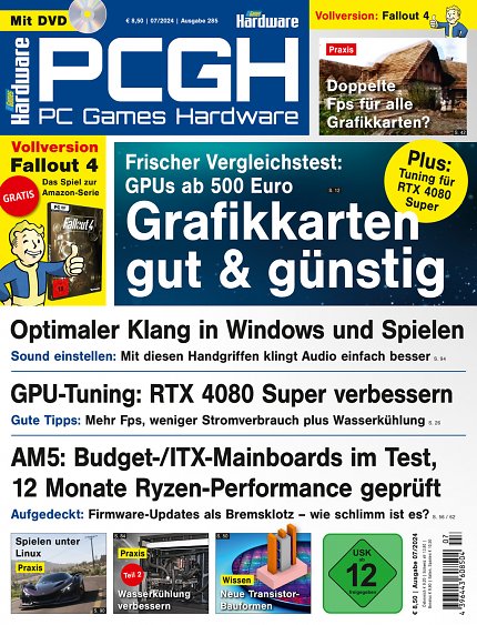 <strong>DVD-Cover </strong>der PCGH-Ausgabe 07/2024.