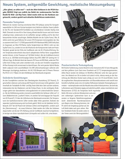 Auszug aus der <a href='www.pcgameshardware.de/PC-Games-Hardware-Brands-18366/Specials/PCGH-07-2023-Magazin-273-DVD-Download-PDF-1420812/'><strong>PCGH-Ausgabe 07/2023</strong></a> zum aktuellen Testsystem. Den vollständigen Artikel finden Sie <a href='www.pcgameshardware.de/Gehaeuse-Hardware-213436/Specials/8-bezahlbare-Midi-Gehaeuse-im-Vergleichstest-1422526/'><strong>hier</strong></a>.