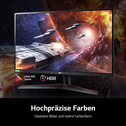 Der LG Ultragear 27GN800P-B überzeugt mit seiner sehr guten Bildqualität.