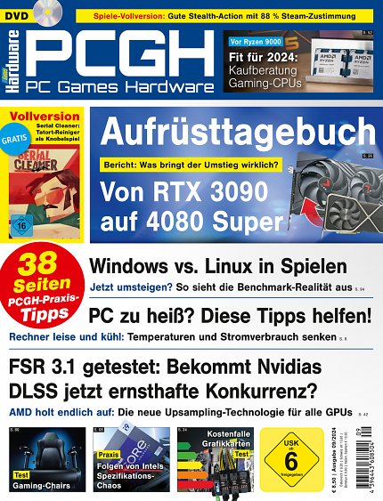 <strong>DVD-Cover </strong>der PCGH-Ausgabe 09/2024.