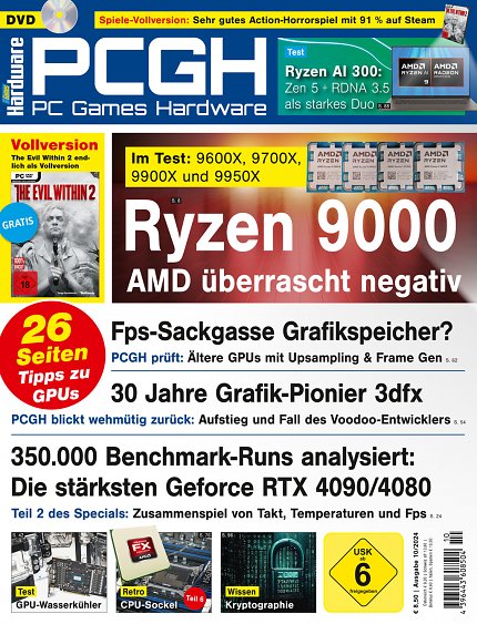 <strong>DVD-Cover </strong>der PCGH-Ausgabe 10/2024.