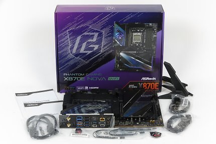 Asrock X870E Nova: Packungsinhalt