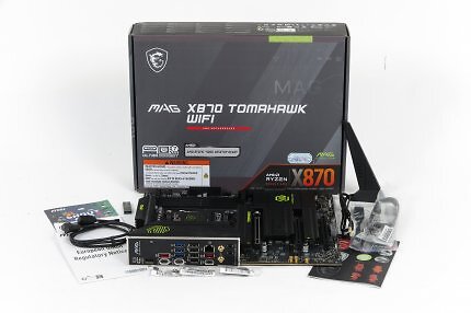 MSI X870 Tomahawk: Packungsinhalt