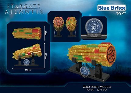 Das ZPM spielte in Stargate Atlantis eine wichtige Rolle als Energiequelle der Antiker. Das Klemmbaustein-Set von Bluebrixx mit LED-beleuchtung war lange ausverkauft. Nun ist es wieder zu bekommen.