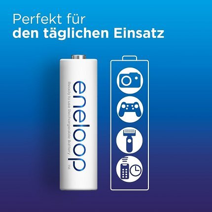 Die Eneloop-Akkus für Controller und Co. gelten als langlebig. Nun sind sie befristet im Angebot und nirgends günstiger.