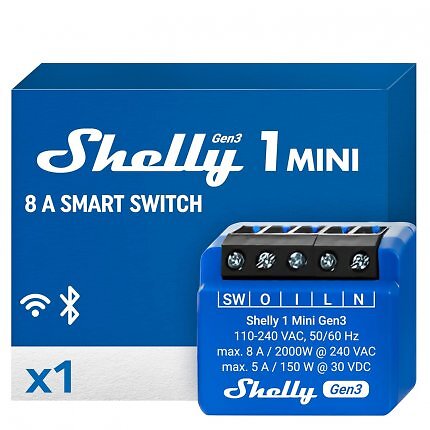 Der Shelly 1 Mini Gen3 kommt besonders kompakt daher und eignet sich zum Einbau in Schaltergehäuse, in den Baldachin oder hinter Steckdosen. Er darf zwar nur vom Elektriker verbaut werden, doch einmal eingebaut kann das smarte Relais viel - unter anderem beherrscht es Alexa. Nun ist es bei Amazon im Rahmen der Prime Day Frühlingsangebote noch günstiger als zuletzt im Angebot.